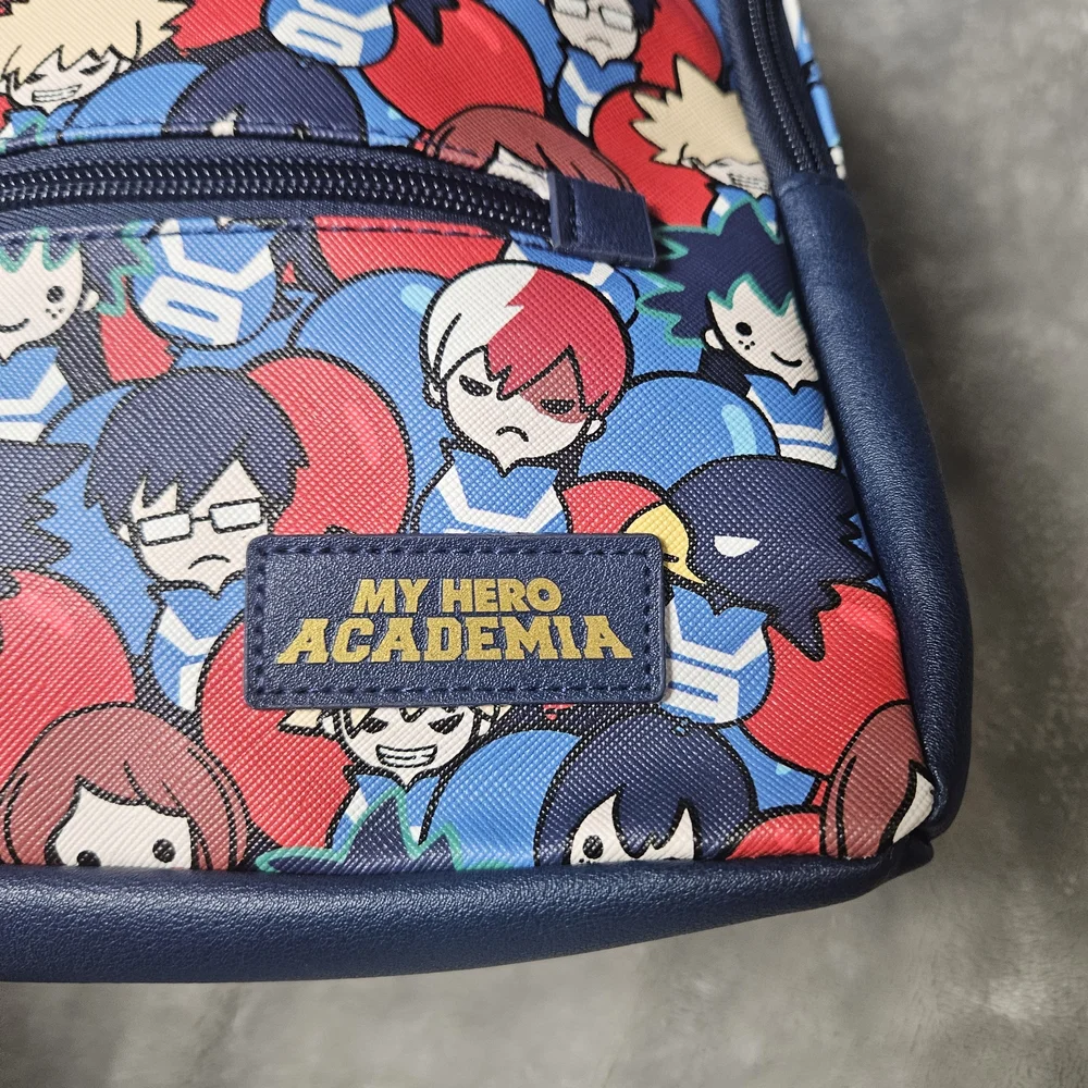 My Hero Academia Mini Backpack Anime Loungefly Style Faux Leather NWT